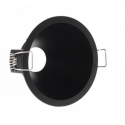 Reflector fijo Redondo Negro Ø83mm para Foco Downlight LED COB 6W Konic VOLCAN